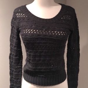 dELiA*s VINTAGE Black Knit Sweater